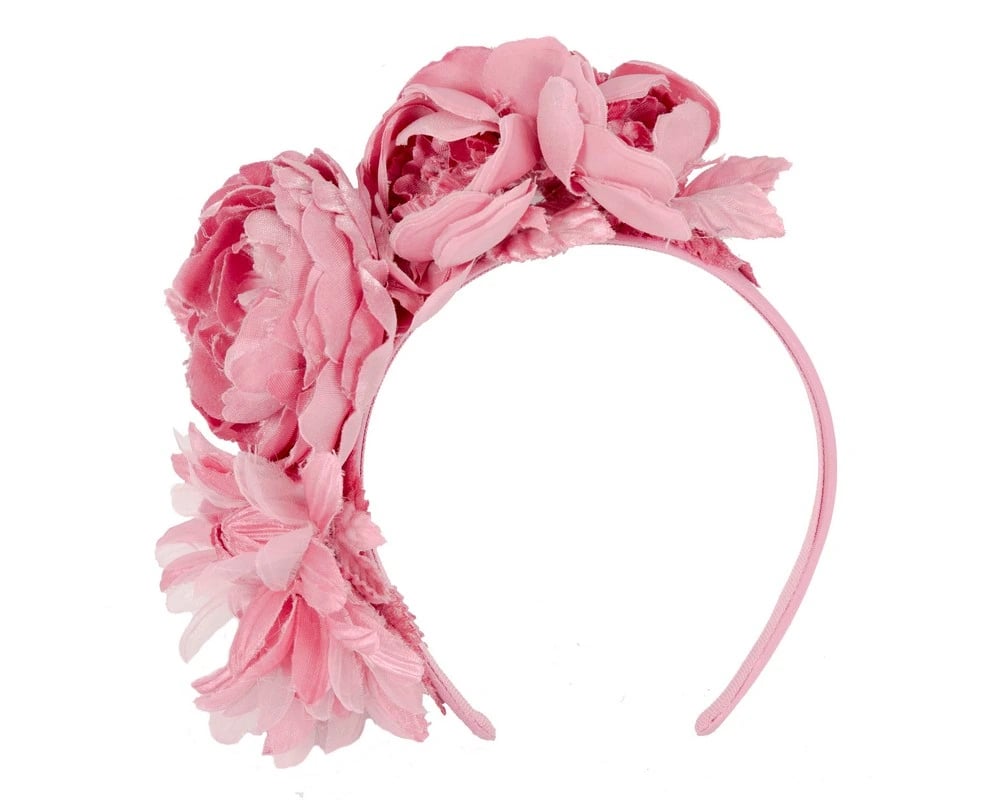 Bella Bloom Fascinator - Dusty Pink