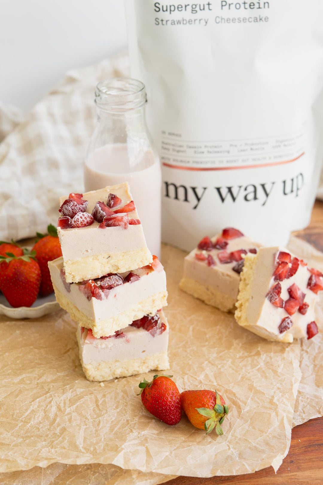Supergut Protein | Strawberry Cheesecake