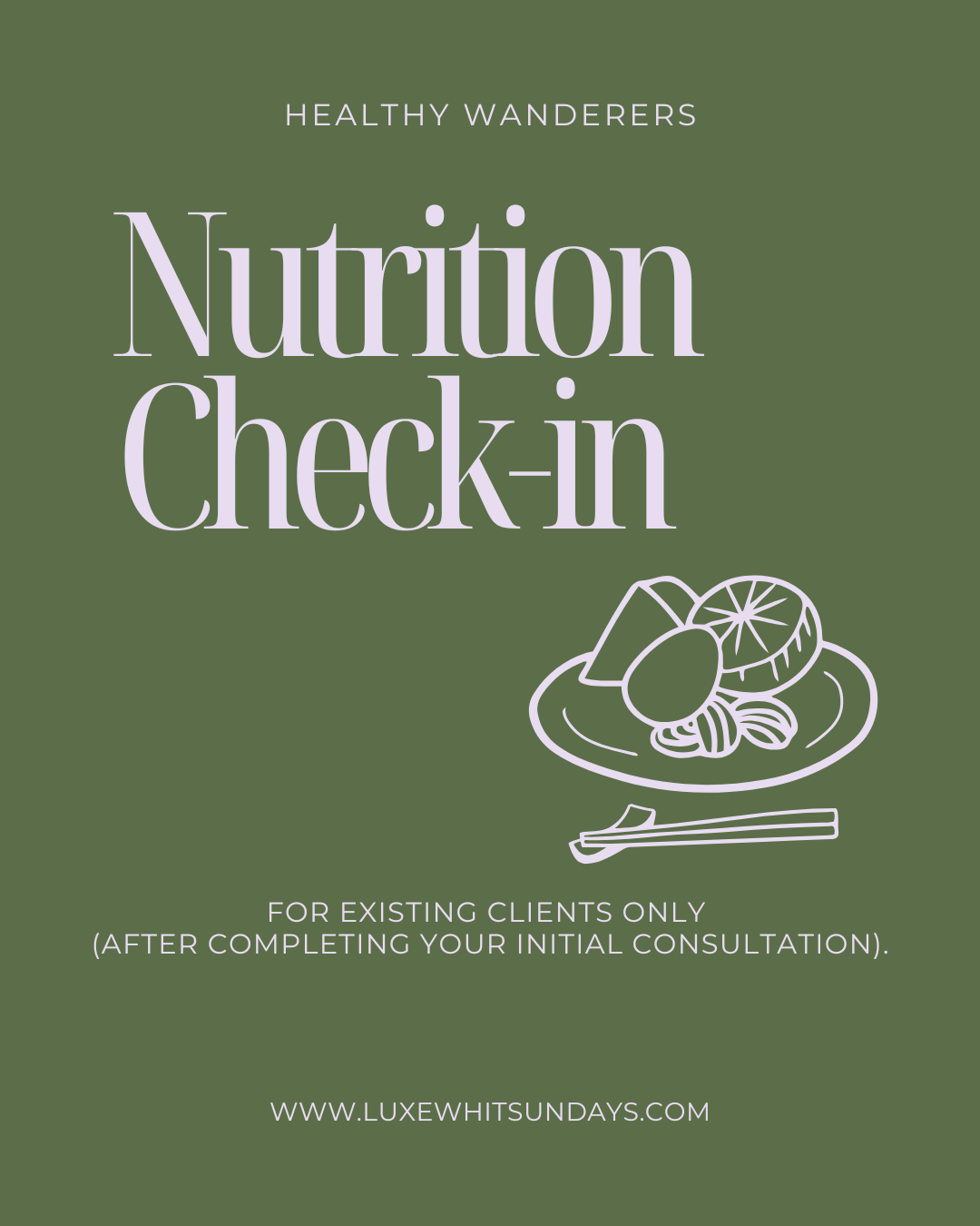 Nutrition Check-In Appointment