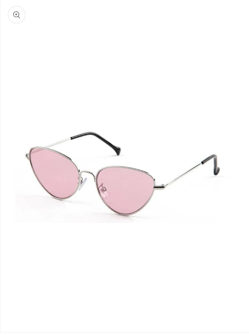 Sunglasses - Catania - Silver - Pink