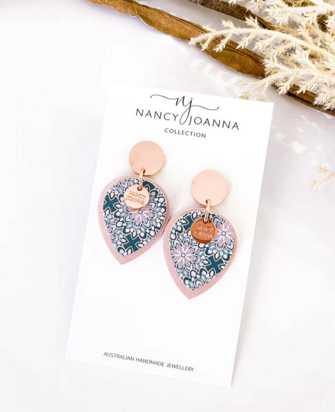 Pinkyteal Double Water Drops