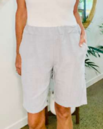 Zara Short in Chambray