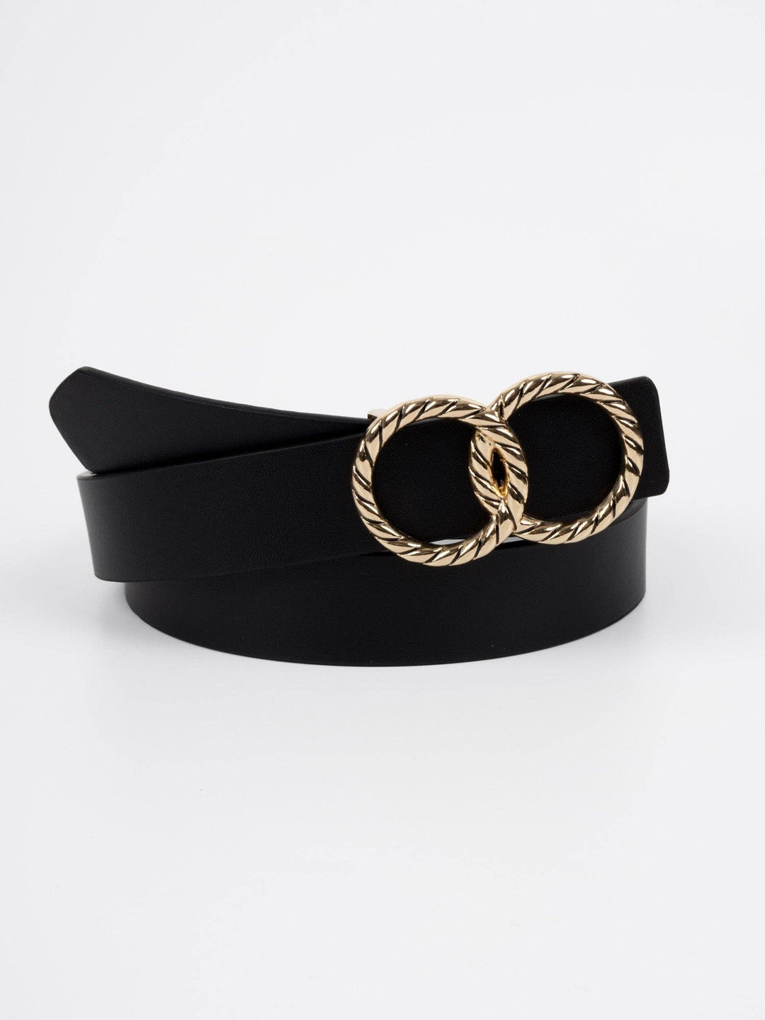 Evry - Leather Belt - Black