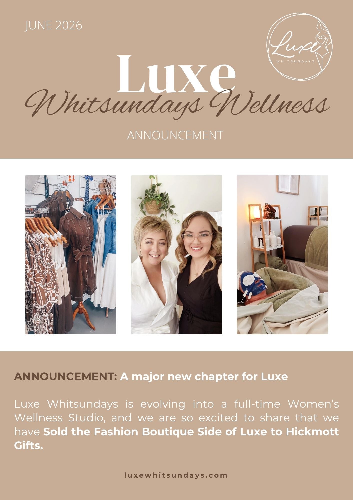 ANNOUNCEMENT: Major new chapter for Luxe – Luxe Whitsundays