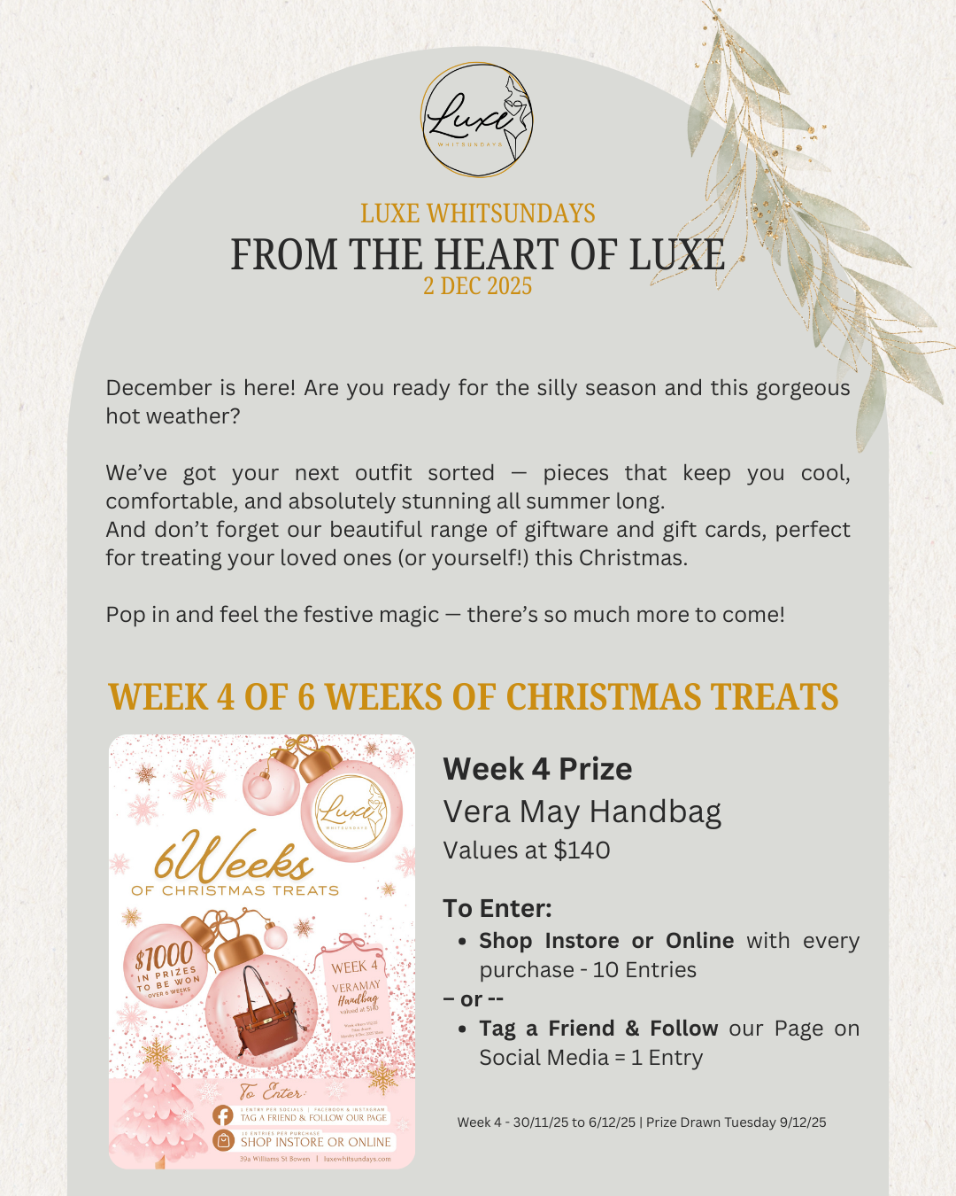 FROM THE HEART OF LUXE - 02 DEC 2025