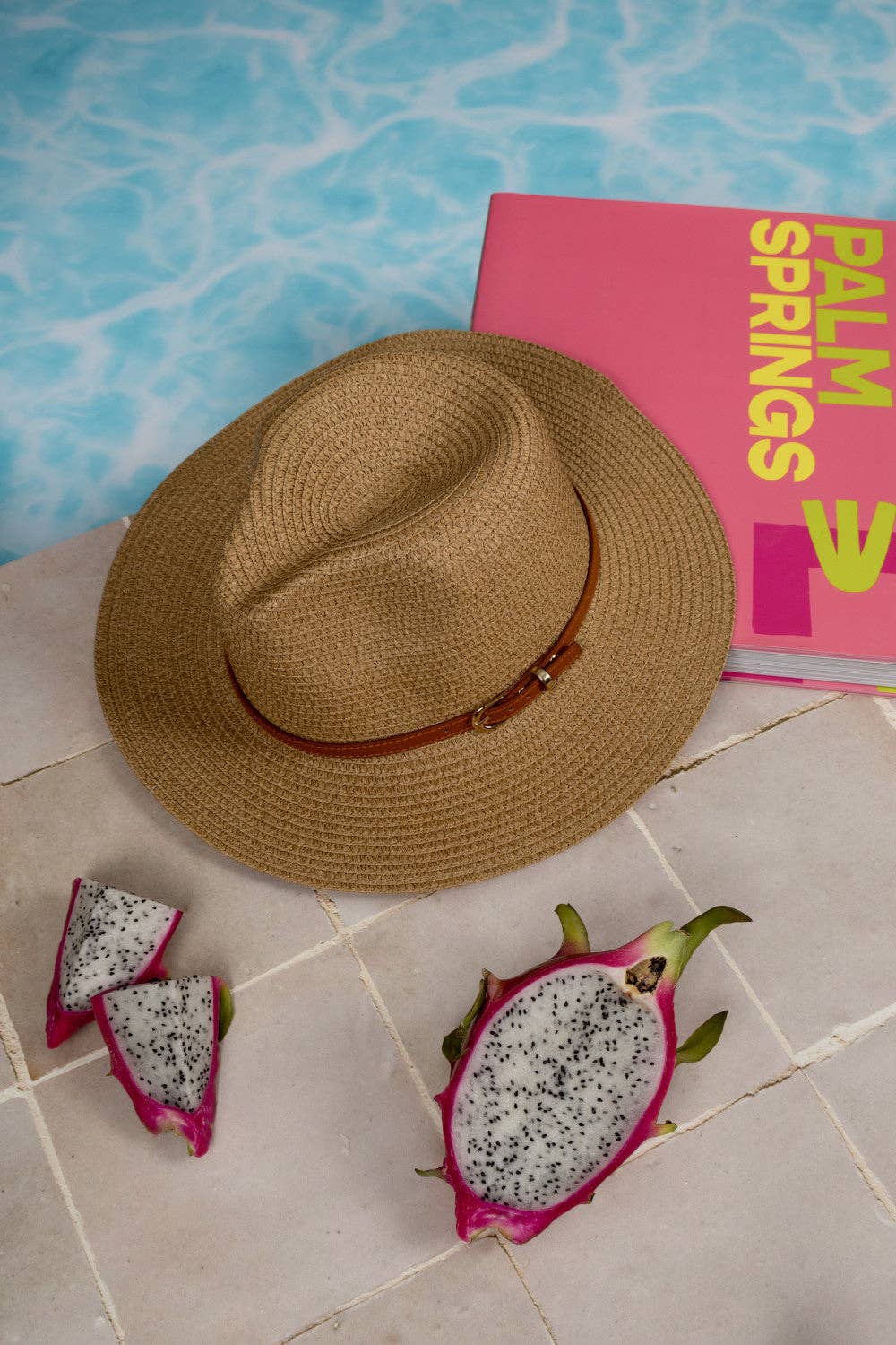 Fedora Sun Hat - Cannes - Natural