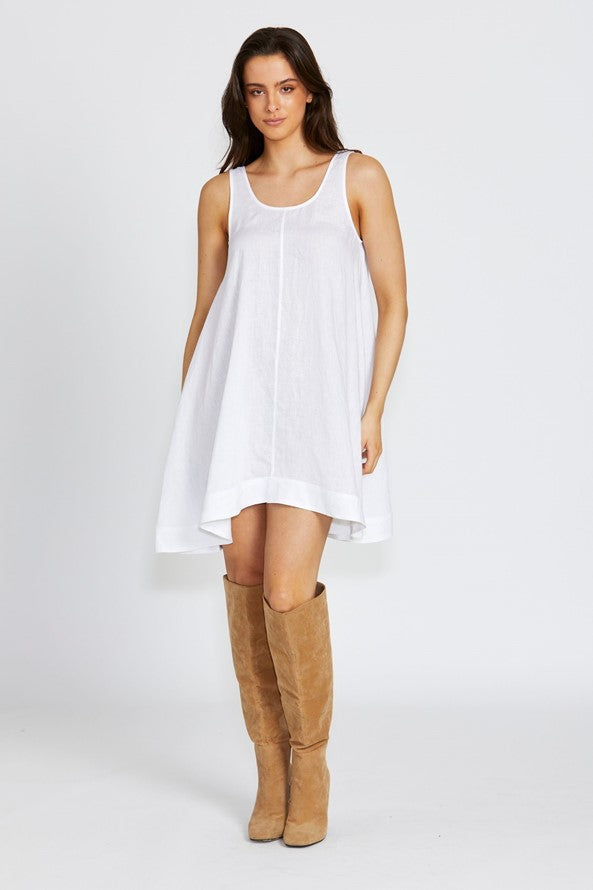 Gaia Dress | White