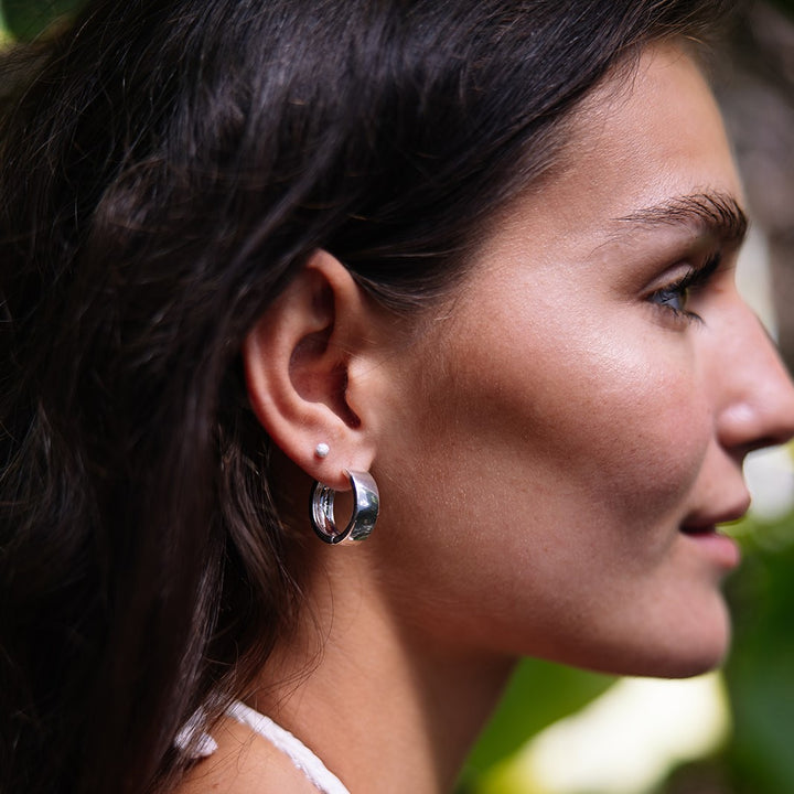 Joy Hoops | Sterling Silver