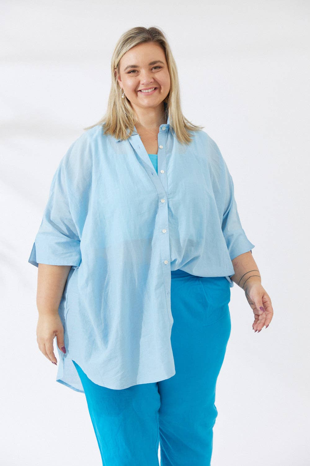 Noosa Shirt - Light Blue