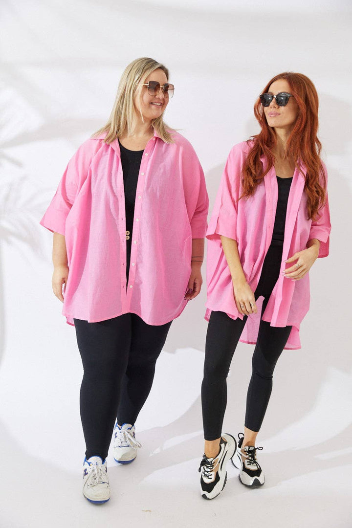 Noosa Shirt - Pink