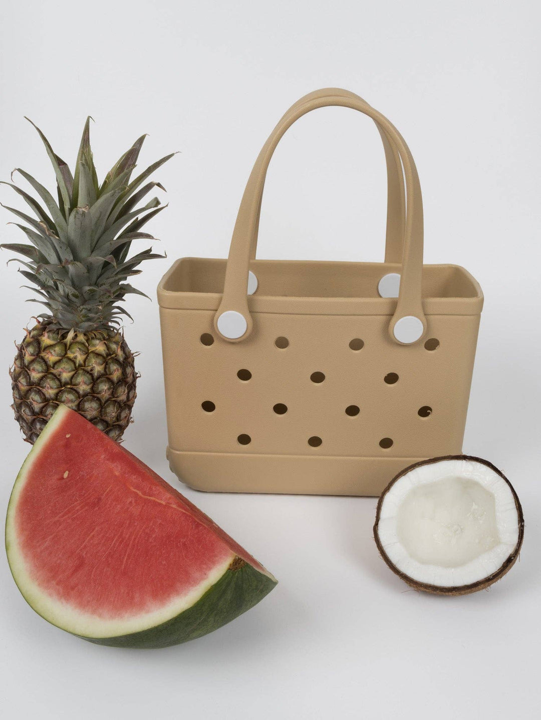 Aloha Vegan Tote Bag - Beige - Small