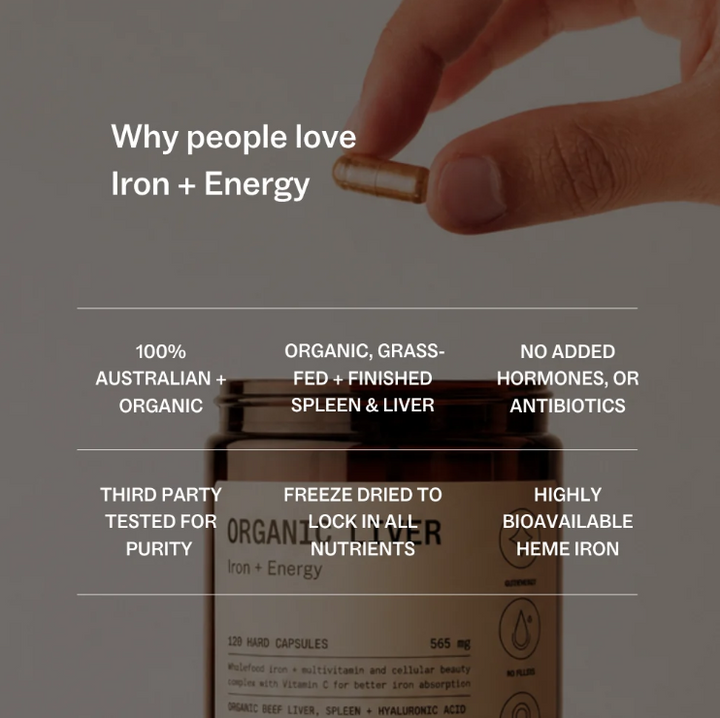 Organic Liver Iron + Energy