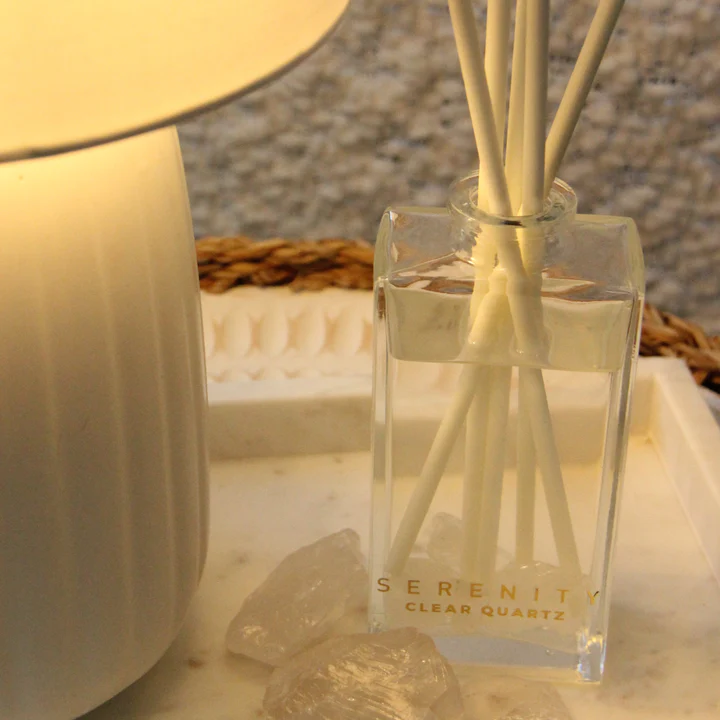 Healing Clear Quartz Crystal 130ml Diffuser