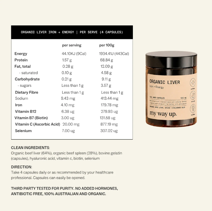 Organic Liver Iron + Energy