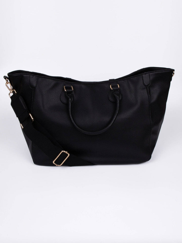 Los Angeles Oversized Tote Bag - Black