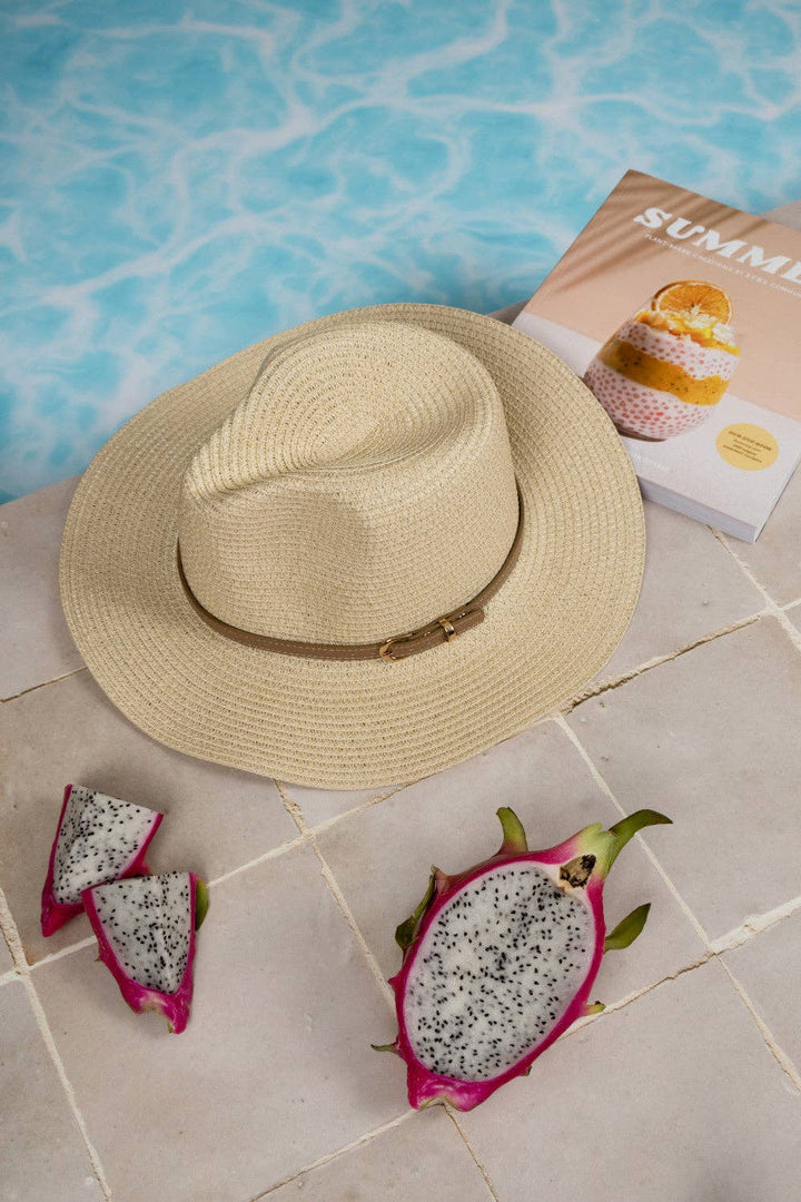 Fedora Sun Hat - Cannes - Sand