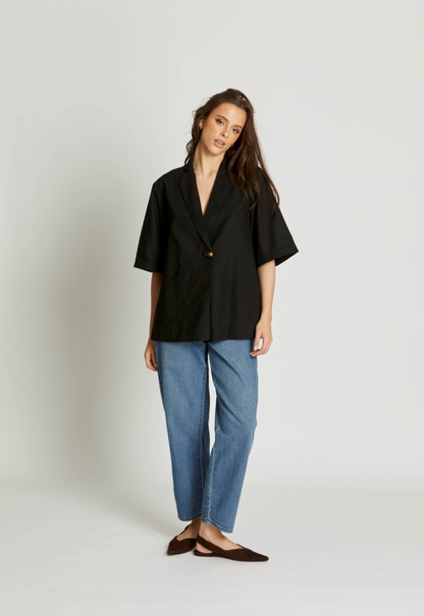 Amber Jacket | Black