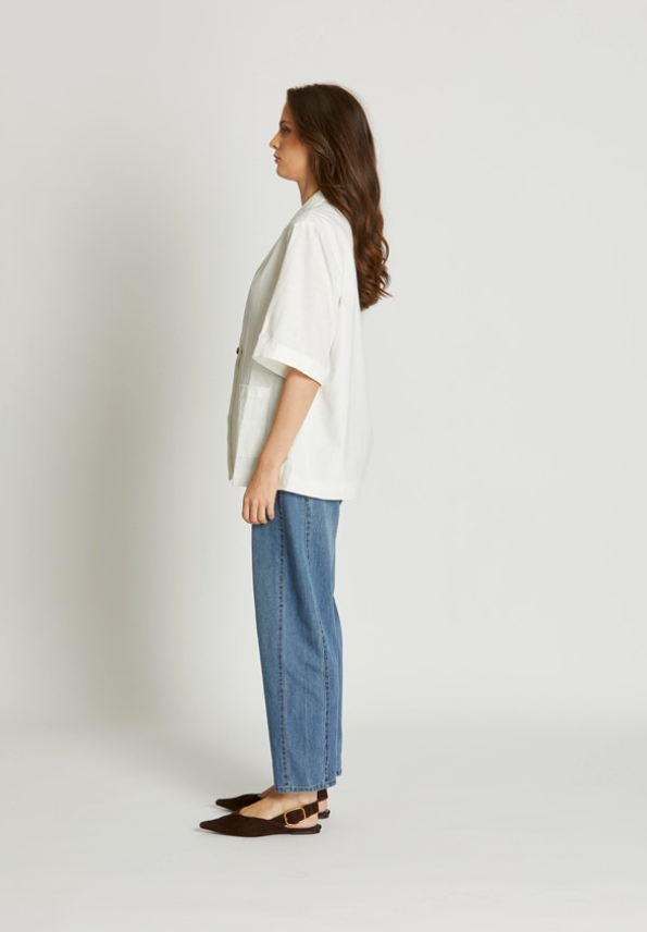 Amber Jacket | White