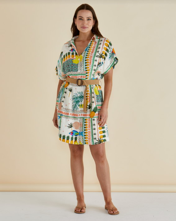 Archer Dress | Paradise Print