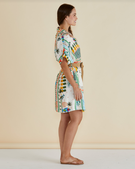 Archer Dress | Paradise Print