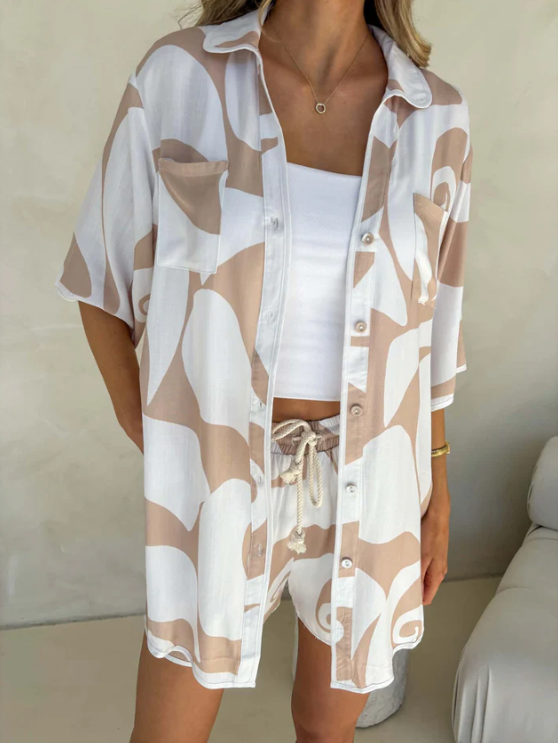 Aria Pant | Whirl Print