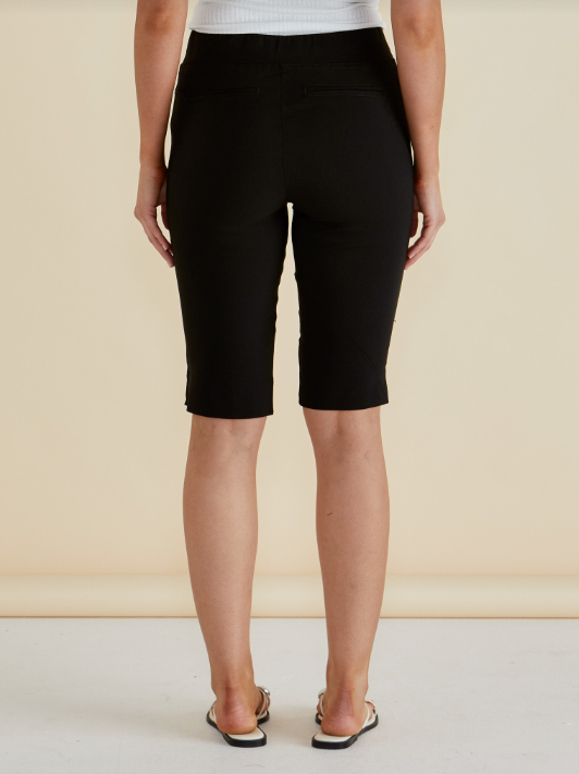 Bermuda Bengaline Short | Black