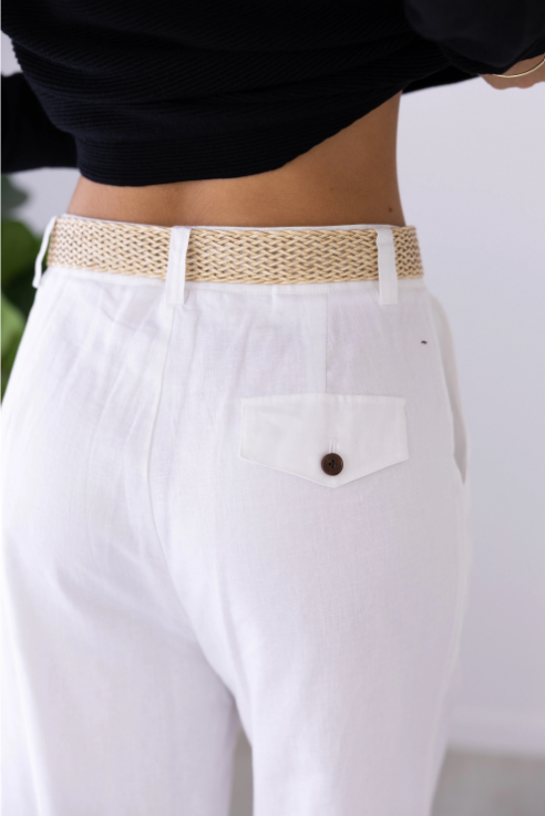 Calile Resort Pants | White