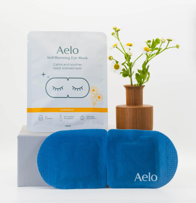 Self Heating Eye Masks with Chamomile (10 Masks)