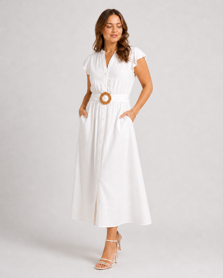 Chelsea Dress | White