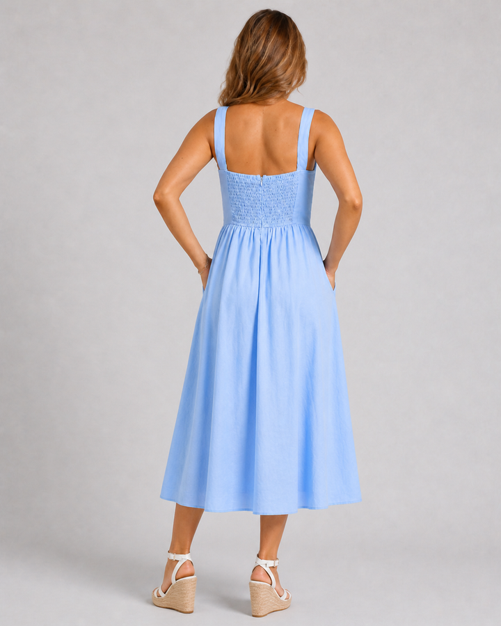 Addison Dress | Powder Blue