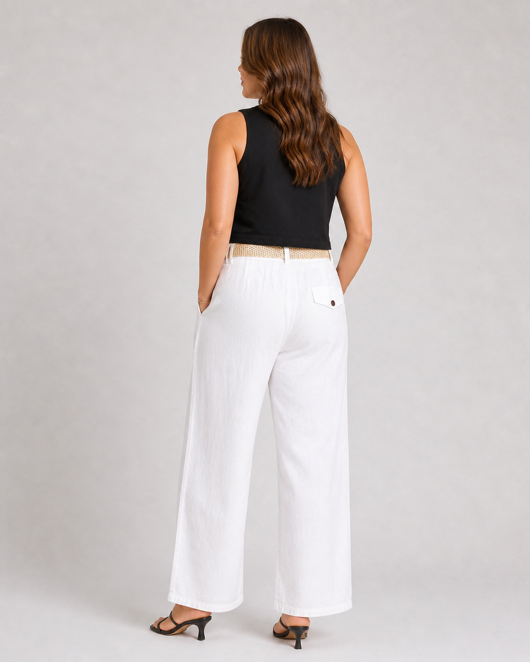 Calile Resort Pants | White