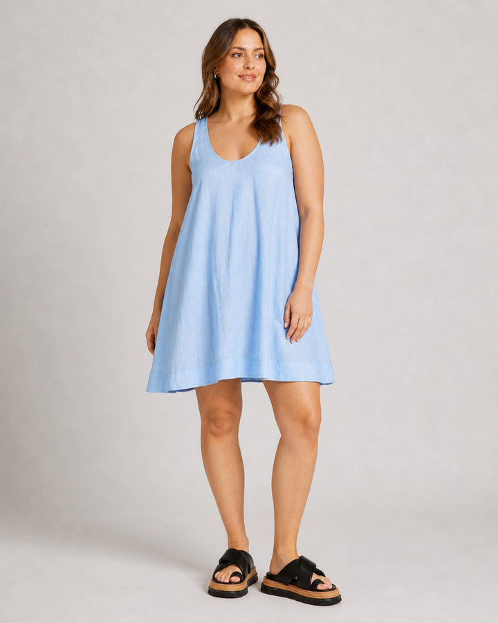 Gaia Dress | Chambray