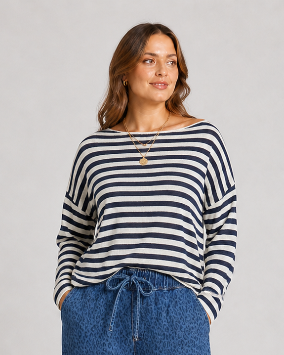 Saffron Knit | Navy