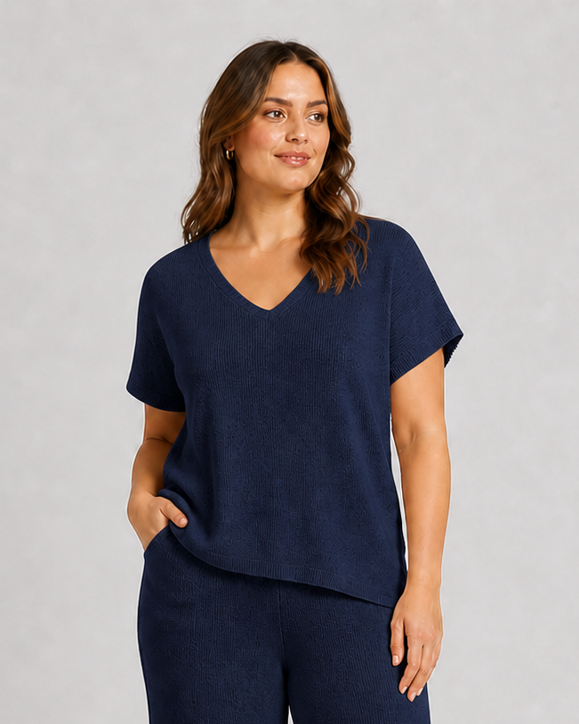 Bonnie Knit | Navy