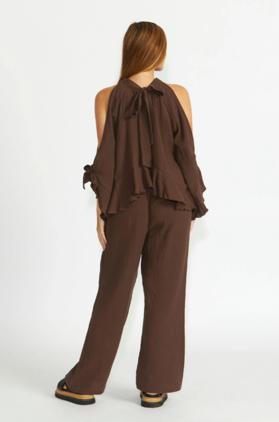 Claire Pant | Chocolate
