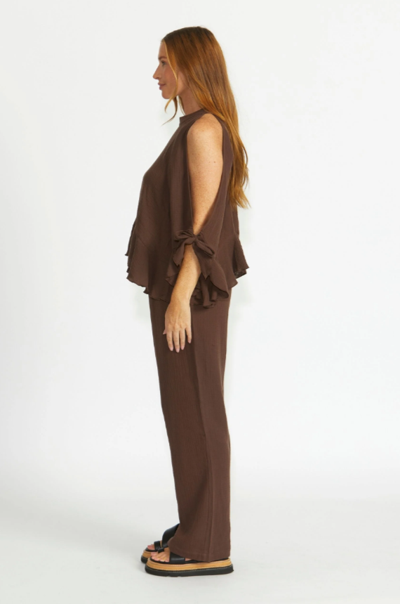 Claire Pant | Chocolate
