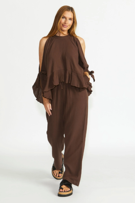 Claire Pant | Chocolate