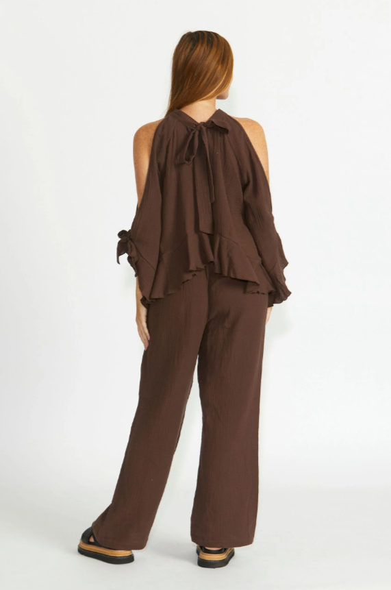 Claire Top | Chocolate