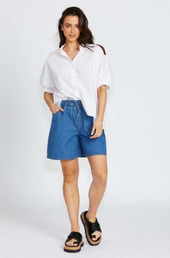 Cleo Short | Ecru
