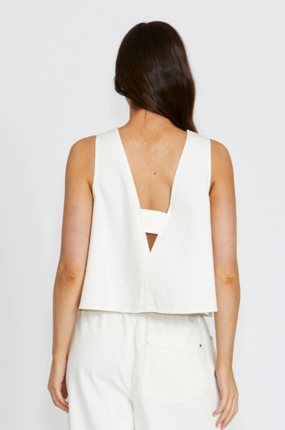 Cleo Top | Ecru