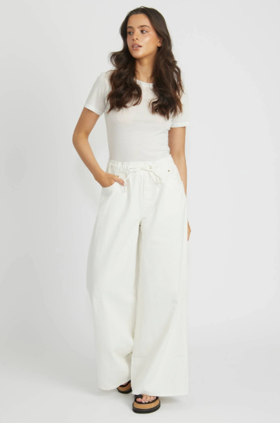 Cleo Jean | Ecru