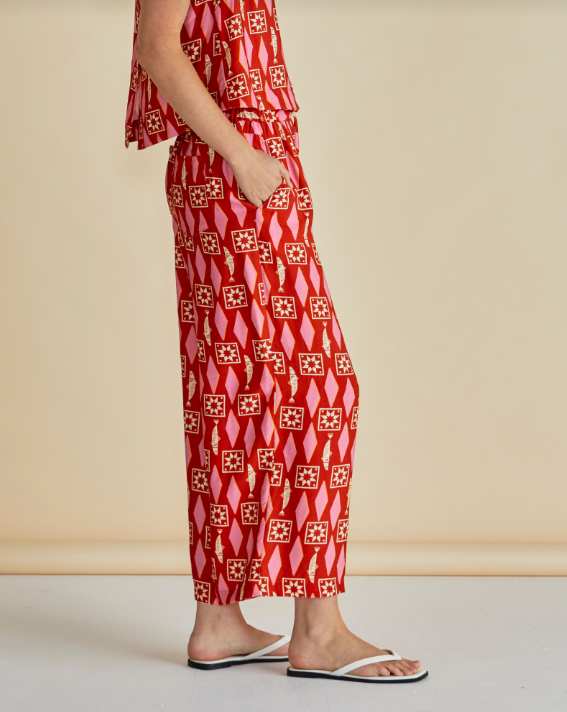 Copacabana Relax Pant | Sardinia Geo