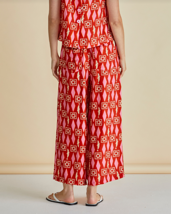 Copacabana Relax Pant | Sardinia Geo