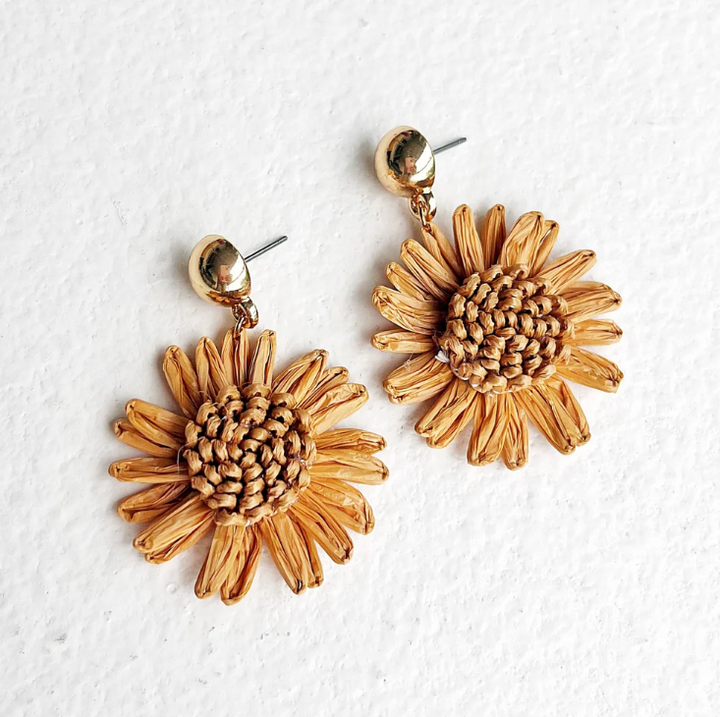 DAFFODIL EARRINGS | NATURAL
