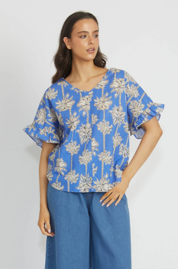 Ella Reversible Top | Palm