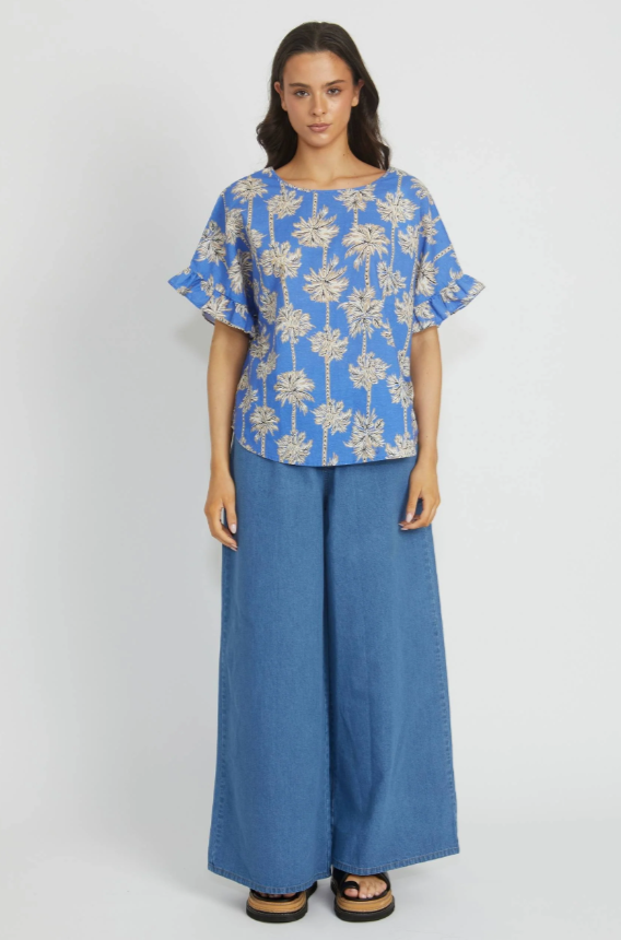Ella Reversible Top | Palm