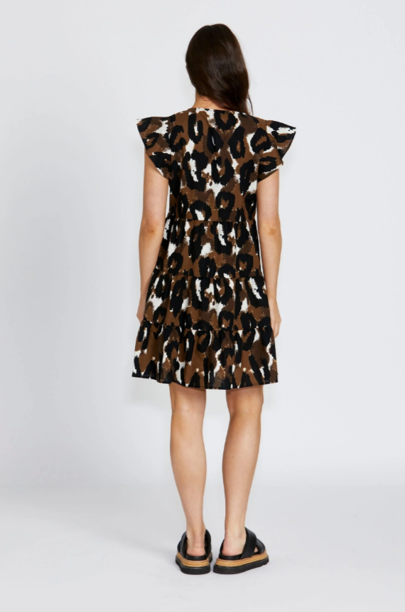 Ella Tiered Dress | Animal