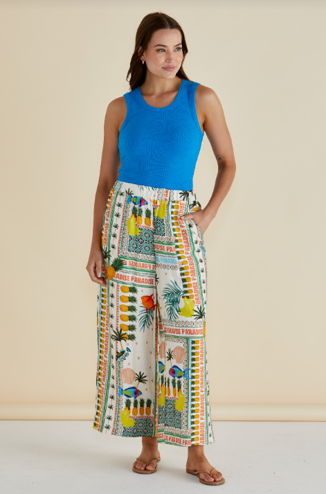 Francis Rib Tank | Blue