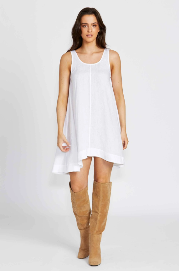 Gaia Dress | White
