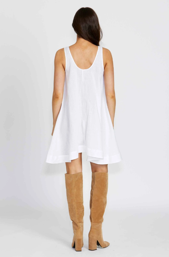 Gaia Dress | White